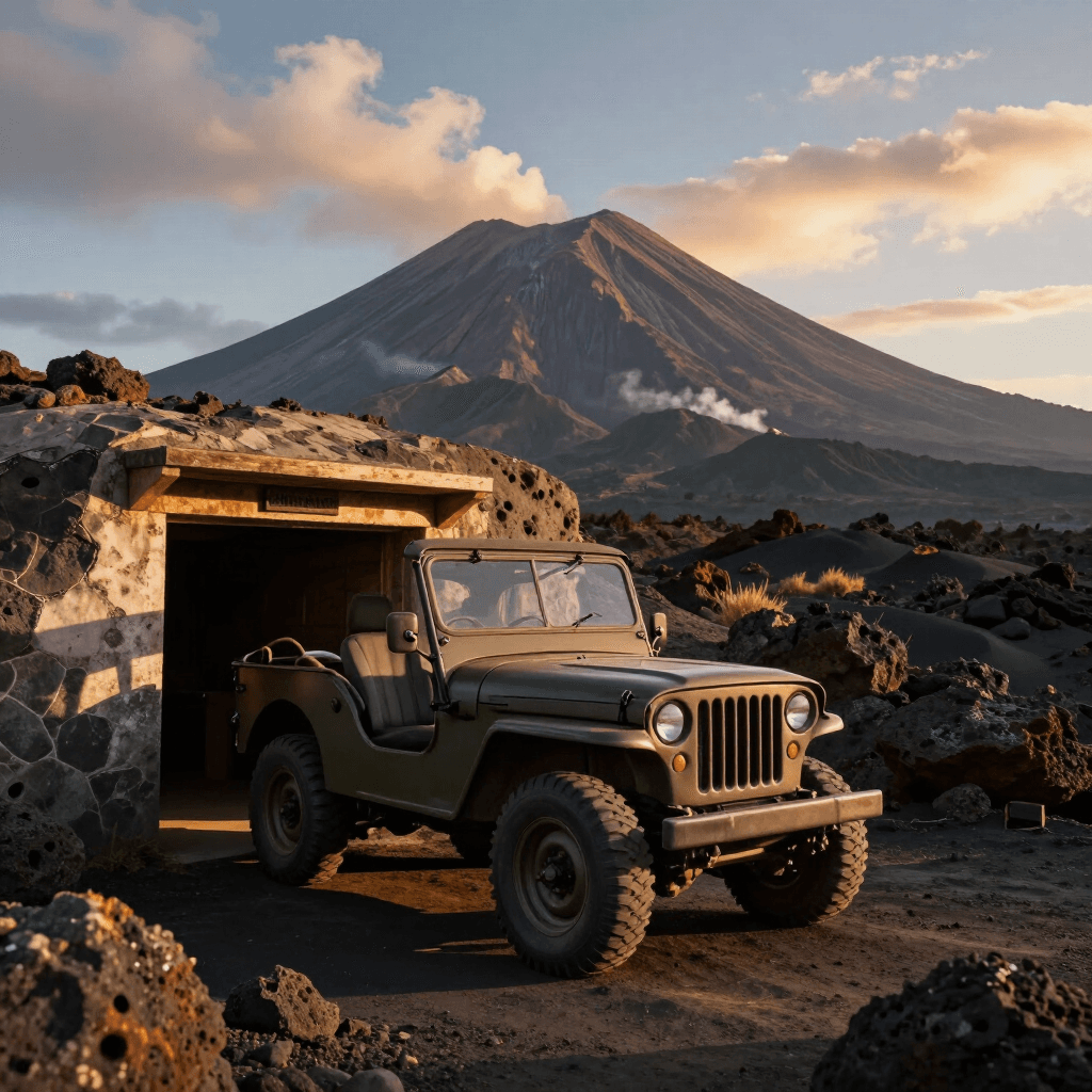 Bunker Trip - Jeep Lava Tour Kaliurang